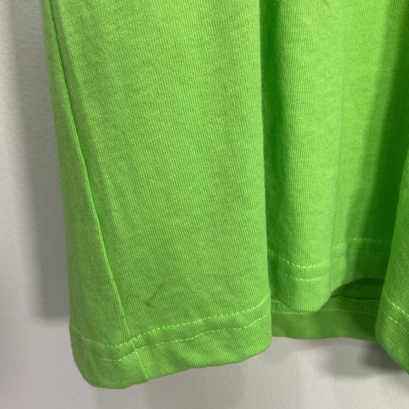 Vintage 90's Romper Cotton Women's XL Green Made in USA - Picture 6 of 10